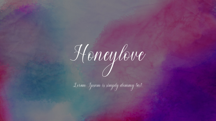 Honeylove Font