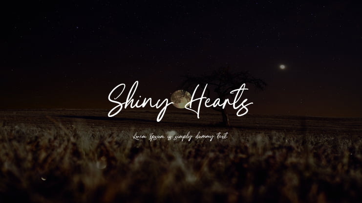 Shiny Hearts Font