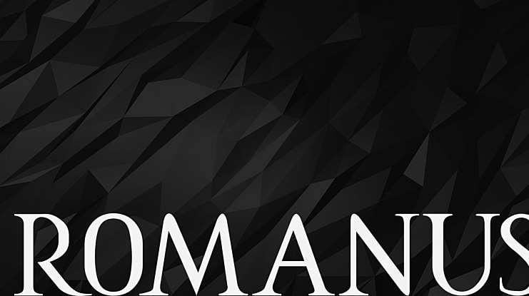 ROMANUS Font