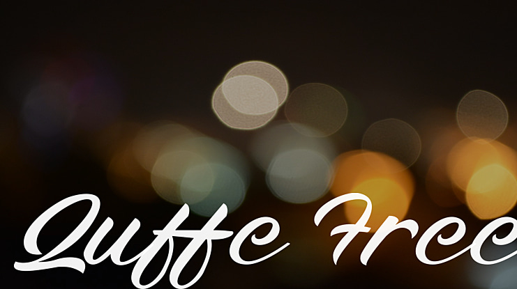 Quffe Free Font