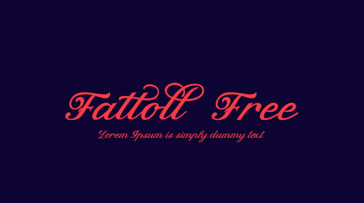 Fattoll Free Font