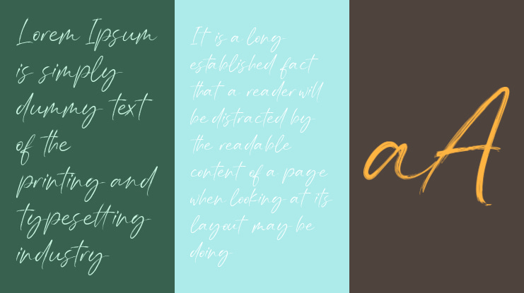 Hannah Gillberth Free Font