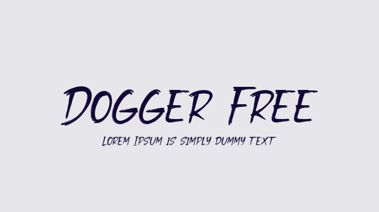 Dogger Free Font
