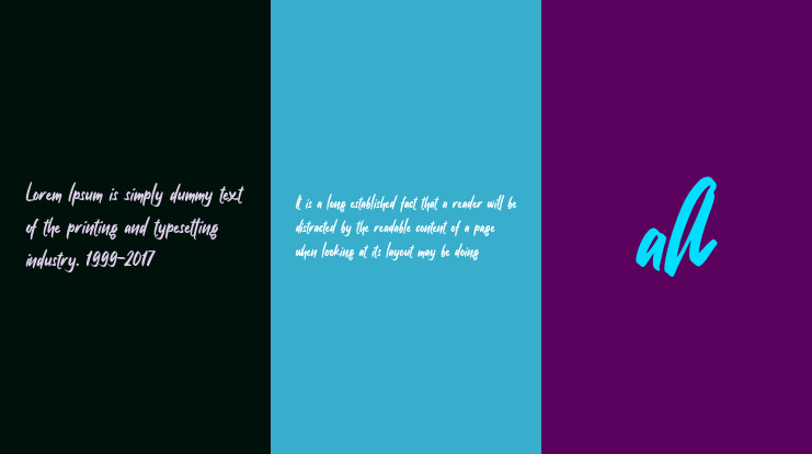 GreenSplash Font Family