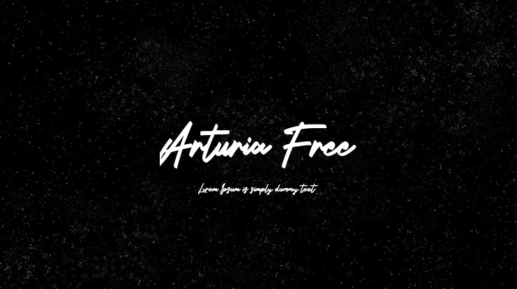 Arturia Free Font