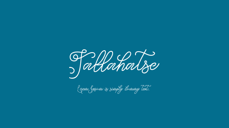 Tallahatse Font
