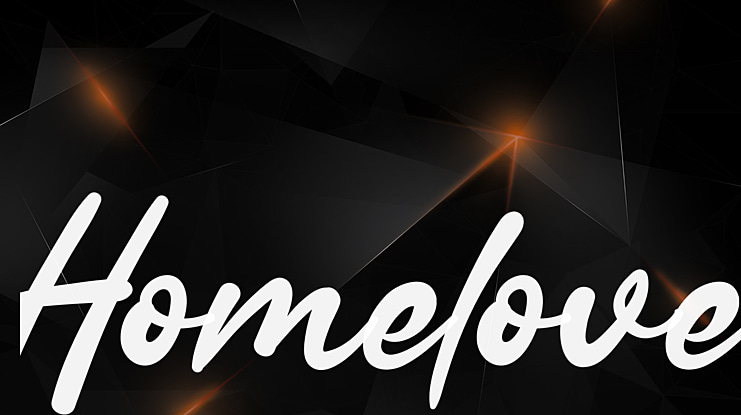Homelove Font