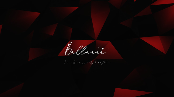 Ballarat Font