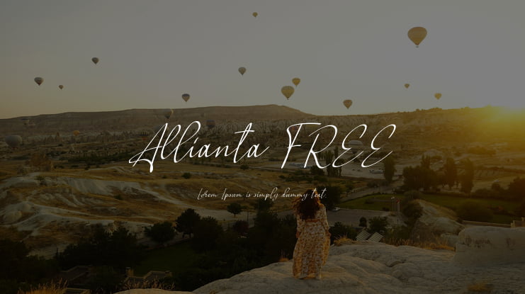 Allianta FREE Font