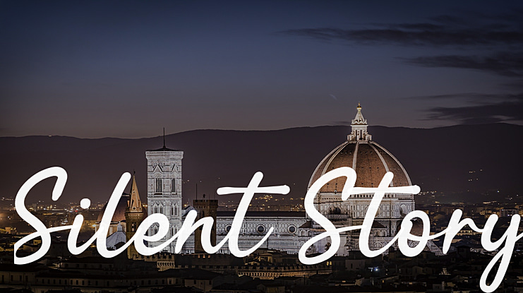 Silent Story Font