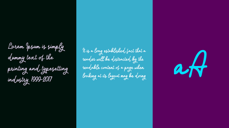 Azzura Lineweight Font