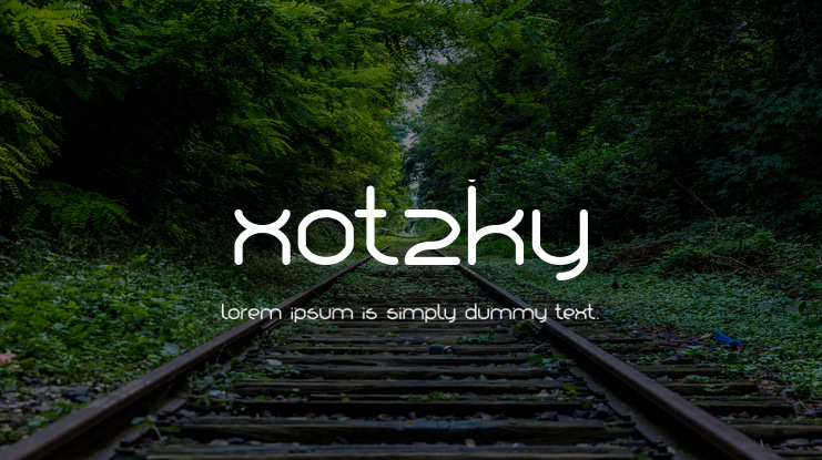 Xotzky Font