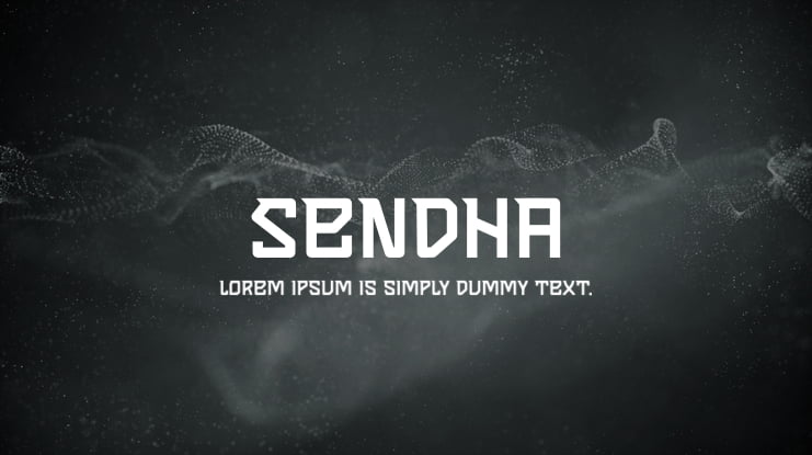 Sendha Font