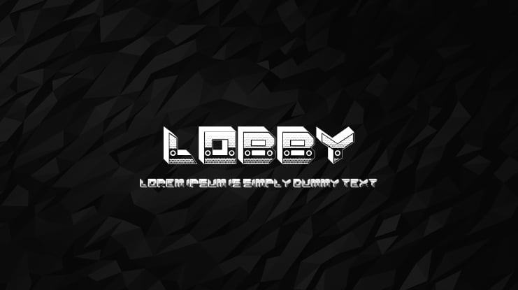 Lobby Font Family