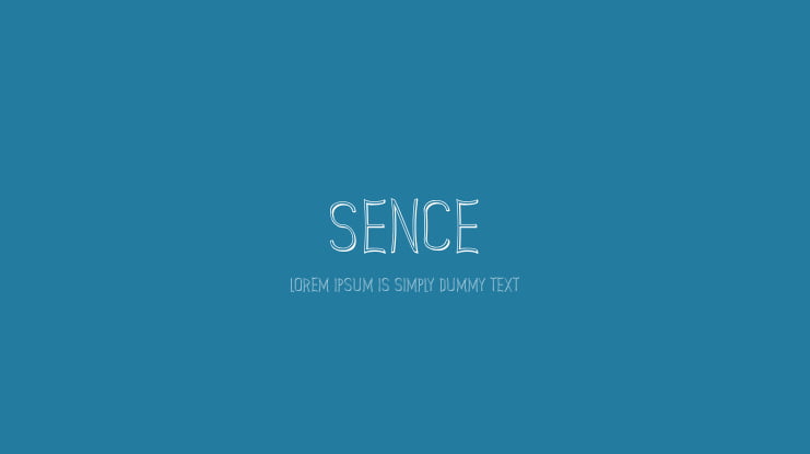 Sence Font
