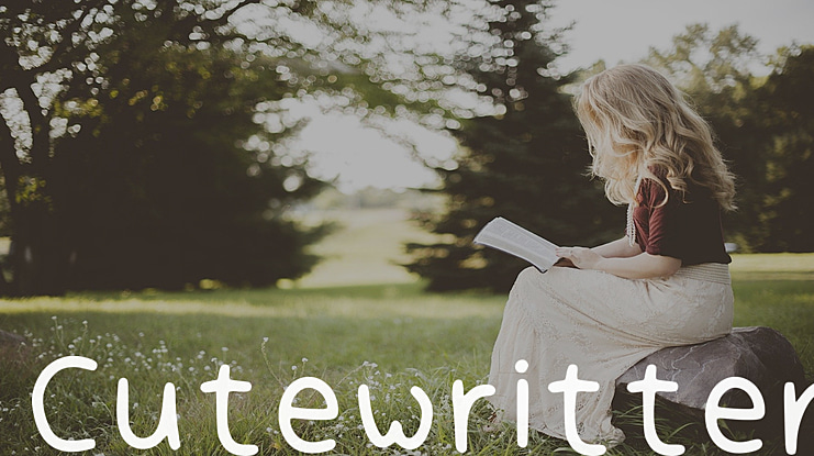 Cutewritten Font