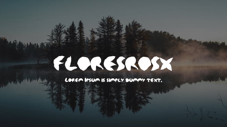 floresrosx Font