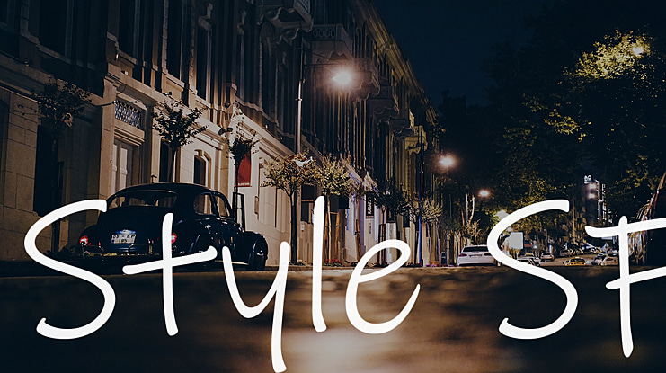 Style SF Font