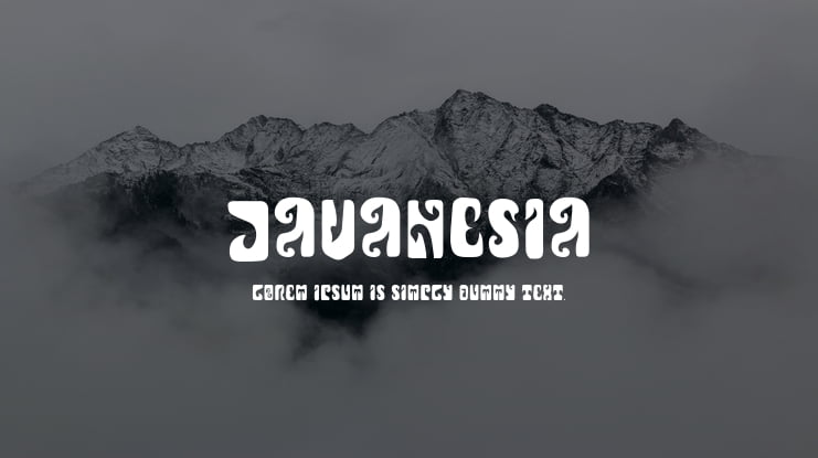 Javanesia Font