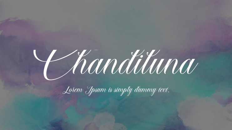 Chandiluna Font