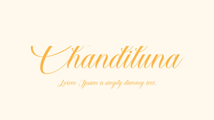 Chandiluna Font