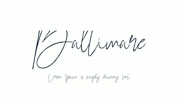 Baltimare Font