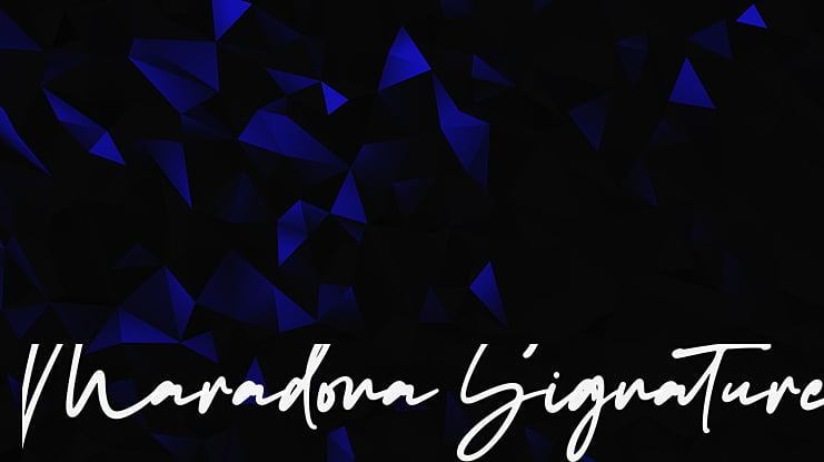 Maradona Signature Font