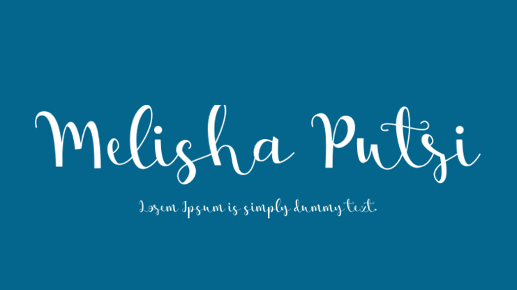 Melisha Putri Font