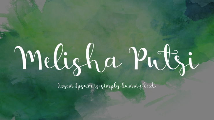 Melisha Putri Font