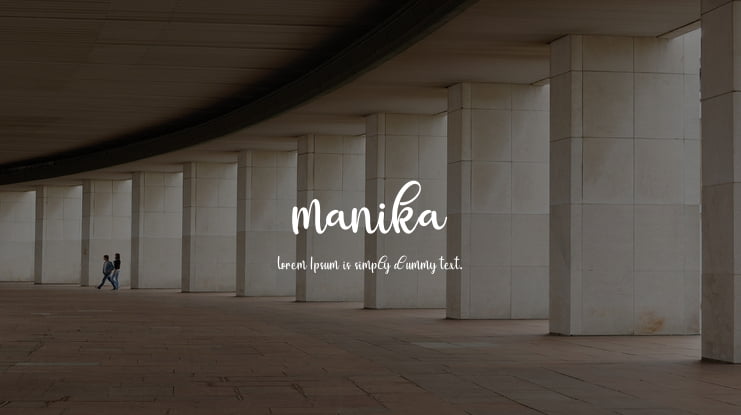 manika Font