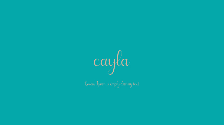 cayla Font
