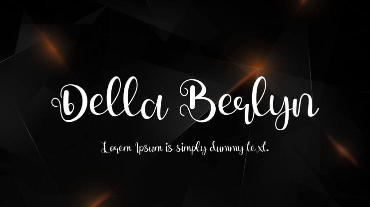 Della Berlyn Font