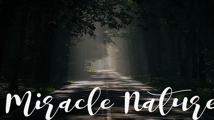 Miracle Nature Font