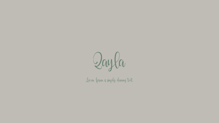 Qayla Font