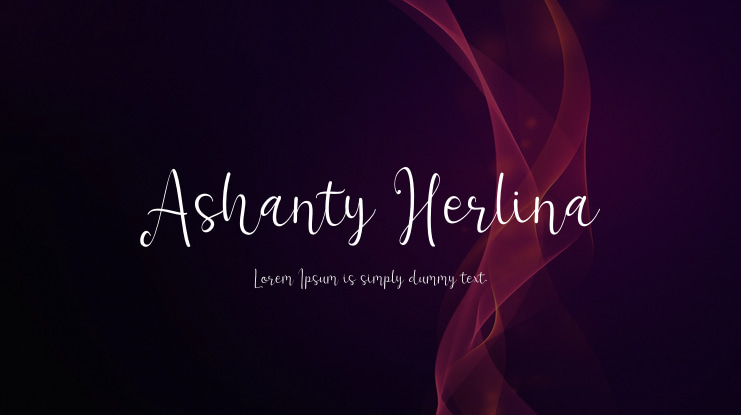 Ashanty Herlina Font