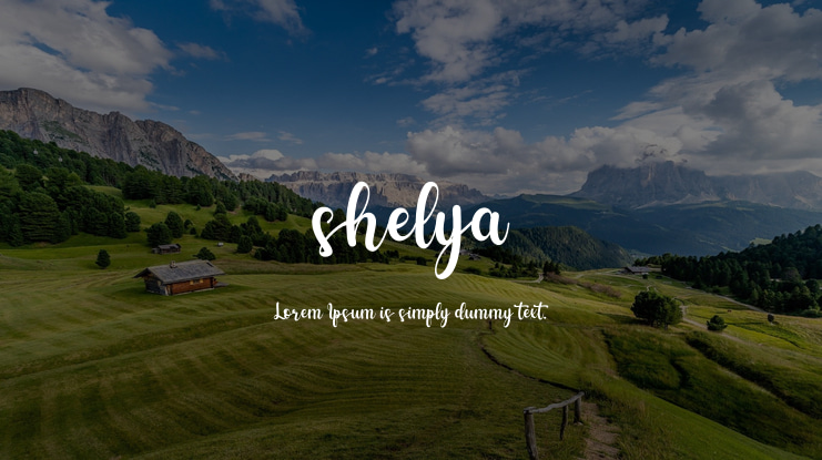 shelya Font