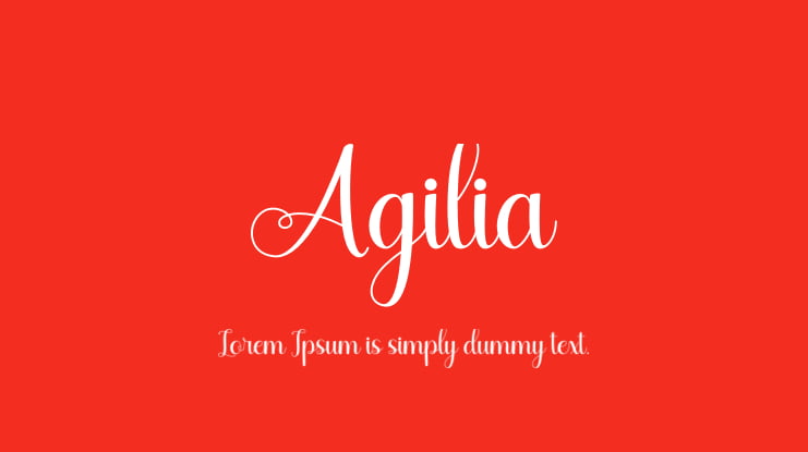 Agilia Font