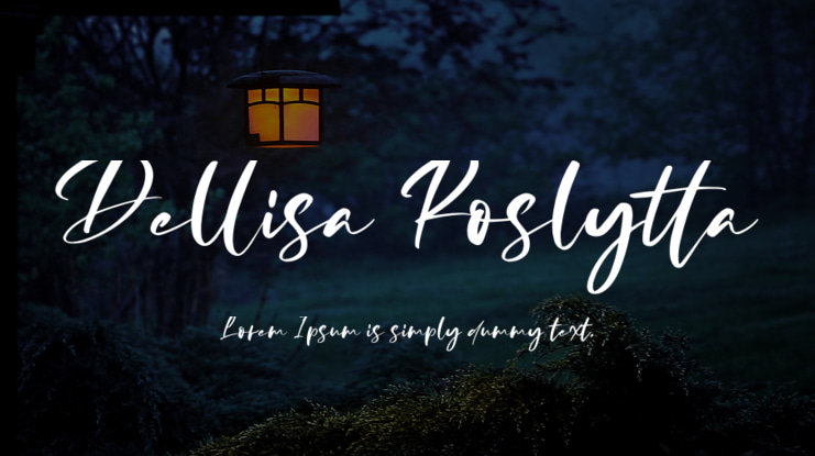 Dellisa Roslytta Font