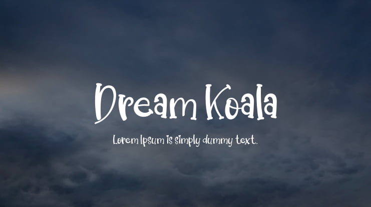 Dream Koala Font