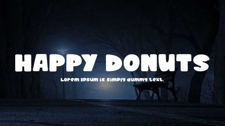 HAPPY DONUTS Font