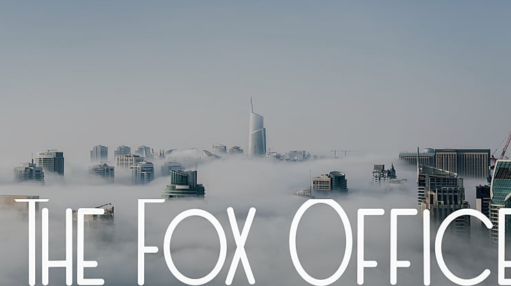 The Fox Office Font