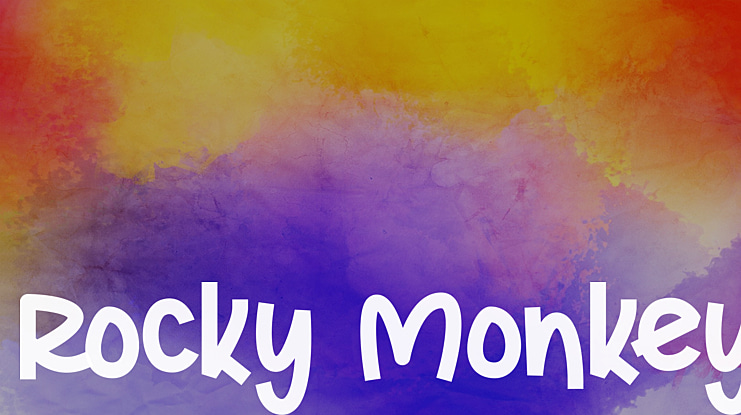 Rocky Monkey Font