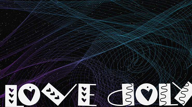 LOVE doly Font