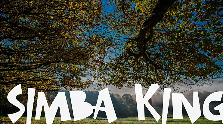 SIMBA KING Font