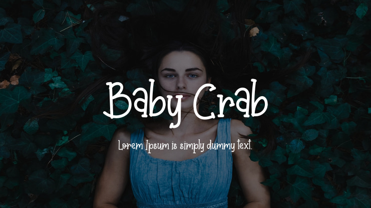 Baby Crab Font