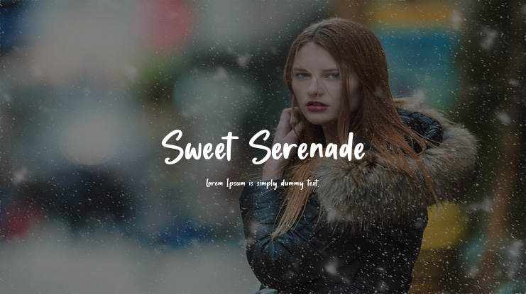 Sweet Serenade Font