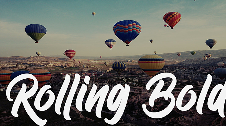 Rolling Font