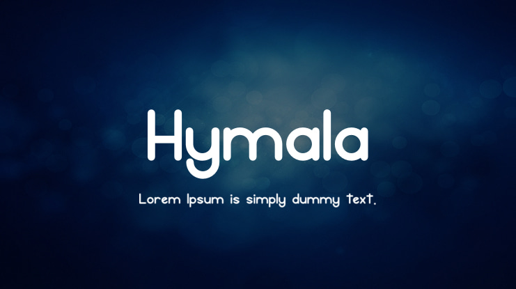 Hymala Font