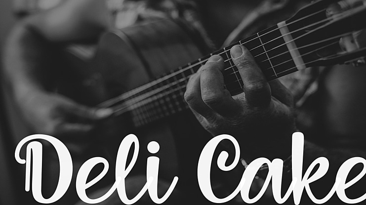 Deli Cake Font