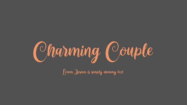 Charming Couple Font